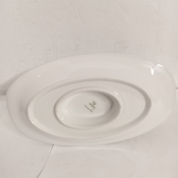 Rare Vintage TK Thuny Oval Gravy Serving Dish Czechoslovakia Porcelain - Picture 5 of 6